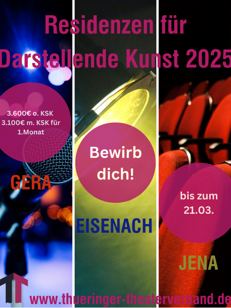 Residenzen für Darstellende Kunst 2025